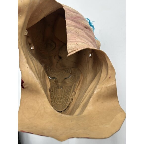 2011 Coulrophobia Demonic Clown Mask Killer Clown Scary Horror Halloween Cosplay - Picture 10 of 12